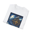 Adventure Compass T-Shirt, Travel Gift, Exploration Tee, Unisex Graphic Shirt, Gift For Him, Outdoor Adventure Apparel