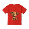 Cute Dog Design Toddler T-Shirt, Perfect for Gifts, Birthdays, Playdates, Animal Lovers, Casual Wear, Kids Clothing