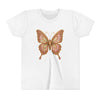 Butterfly Youth Tee, Kids T-Shirt, Summer Style, Birthday Gift, Nature Lover Shirt, Cute Graphic Tee