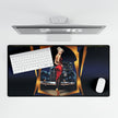 Vintage-Inspired Desk Mat with Classic Car Design