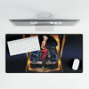 Vintage-Inspired Desk Mat with Classic Car Design