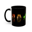 Elegant Silhouette Coffee Mug Collection featuring vibrant colors and chic design.