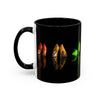 Elegant Silhouette Coffee Mug Collection featuring vibrant colors and chic design.