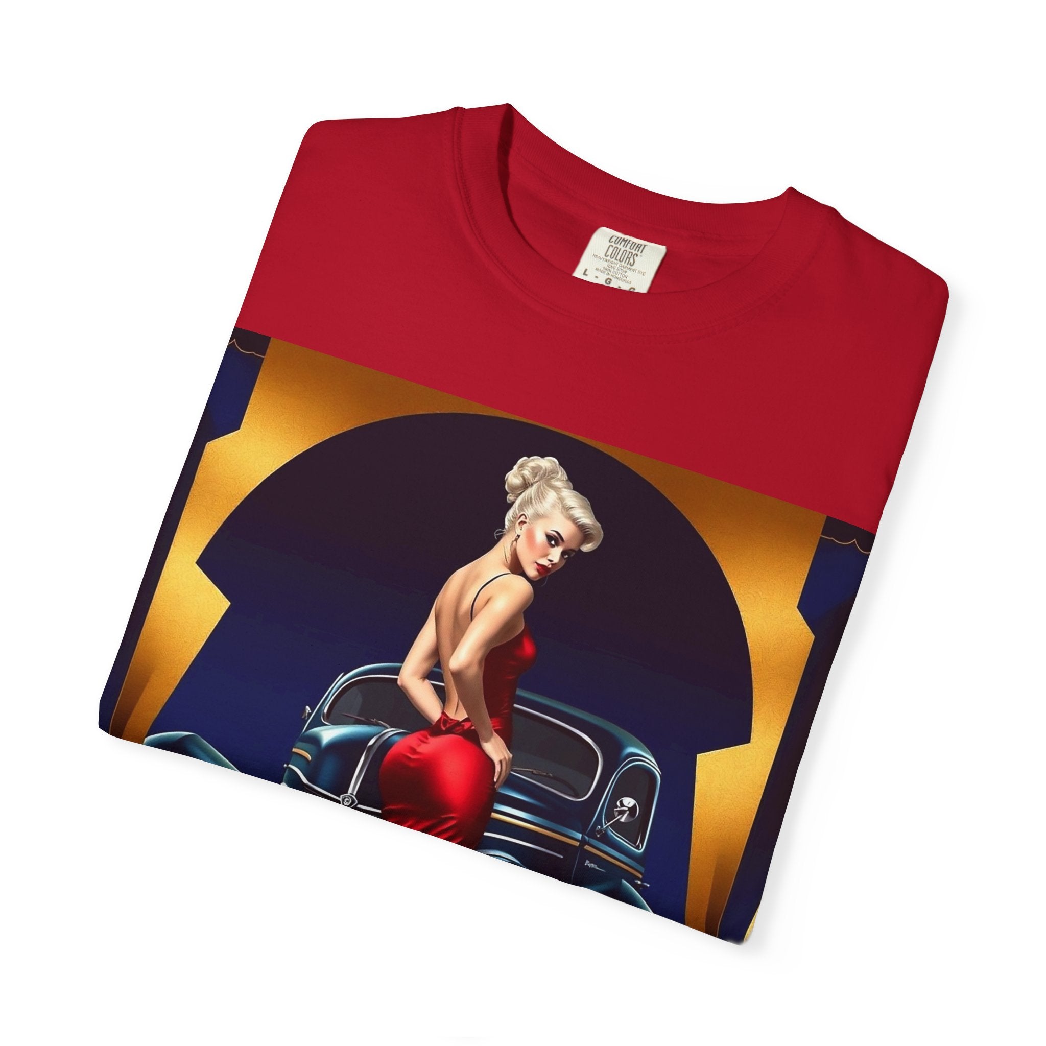 Stylish Glamour T-Shirt for Her, Retro Fashion Tee, Stylish Casual Wear, Gift for Her Trendy T-Shirt for Events