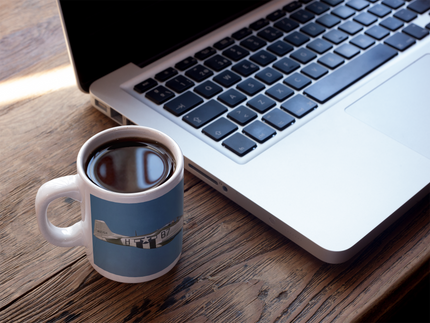 Mug 11oz USAAF Mustang Fighter from WW2