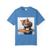 Kitten T-Shirt, Retro Fashion Tee, Stylish Casual Wear, Gift for Her, Trendy T-Shirt for Events