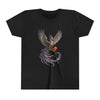 Youth Fantasy Phoenix Tee - Magical Short Sleeve Shirt for Kids