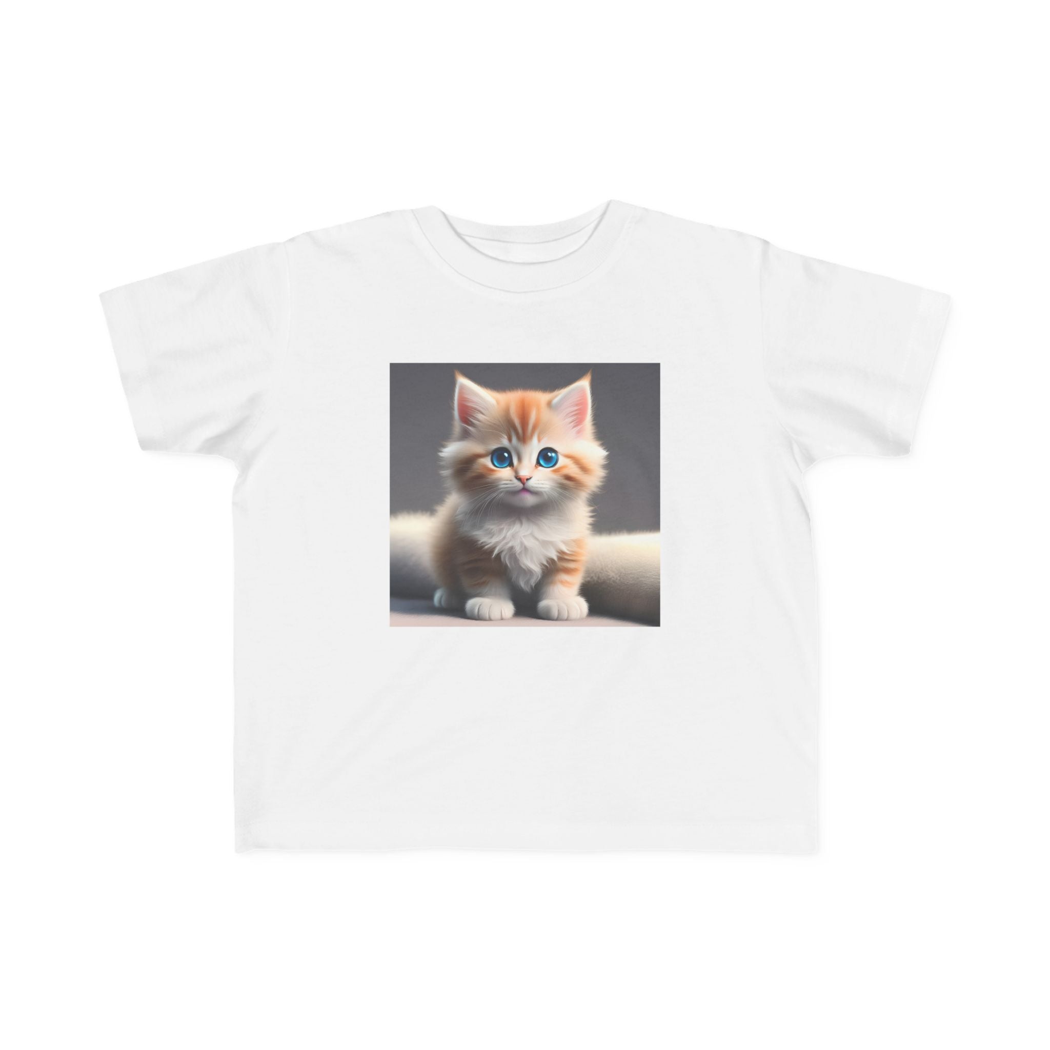 Adorable Kitten Toddler Tee – CuteCat Design for Kids