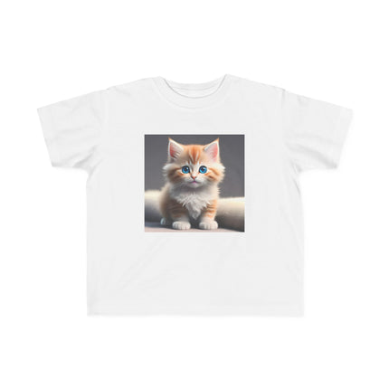 Adorable Kitten Toddler Tee – CuteCat Design for Kids