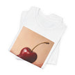 Cherry Splash Graphic Tee - Cute Summer Shirt, Unisex Casual Wear, Gift for Fruit Lovers, Trendy Soft T-Shirt, Fun Statement Top