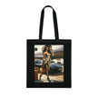 Chic Travel Cotton Tote Bag - Fashionable Design for Jetsetters