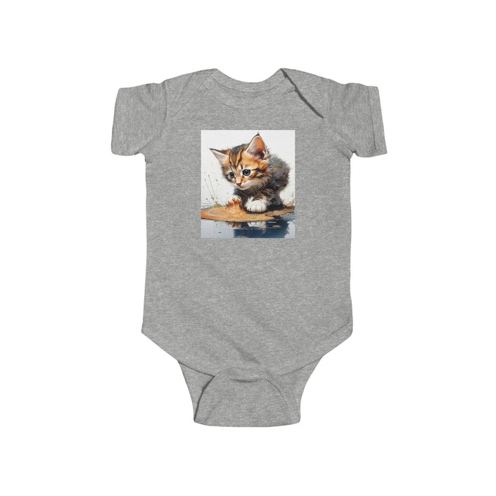 Cute Kitten Infant Bodysuit for Baby Girls and Boys