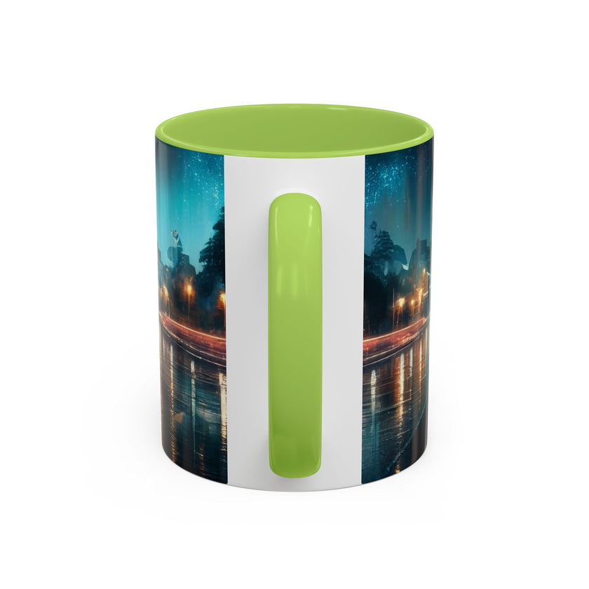 Decorative image of the Glamorous Cityscape Coffee Mug, enhancing your coffee or tea moments.