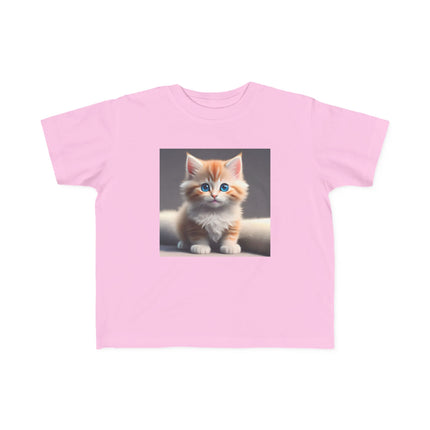 Adorable Kitten Toddler Tee – CuteCat Design for Kids