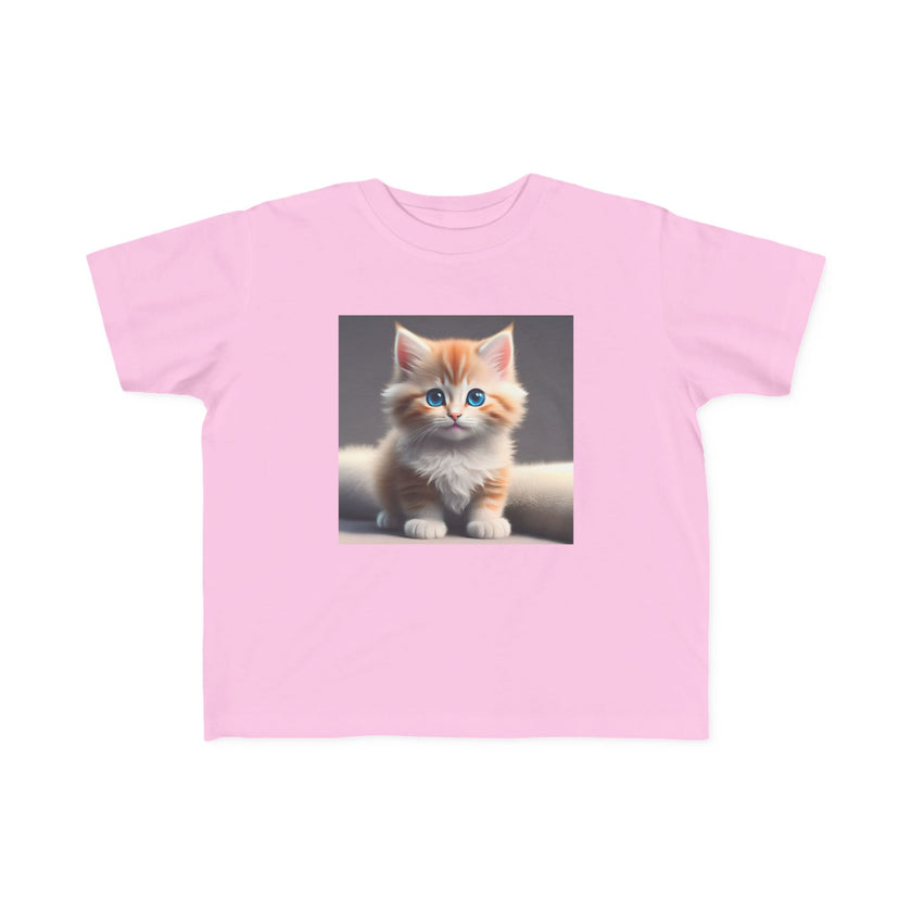 Adorable Kitten Toddler Tee – CuteCat Design for Kids