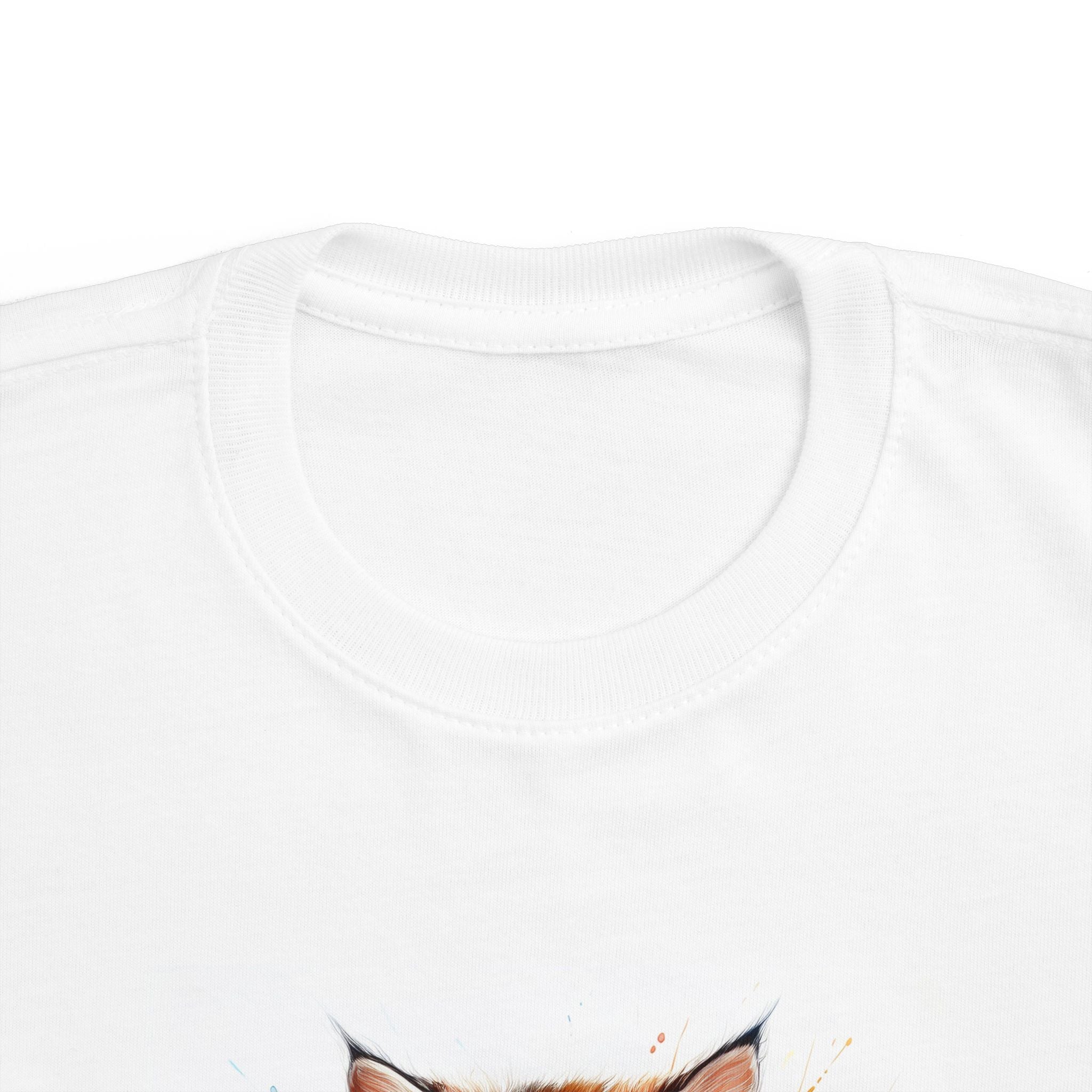 Whimsical Cat Art Toddler Tee Kids' Clothing