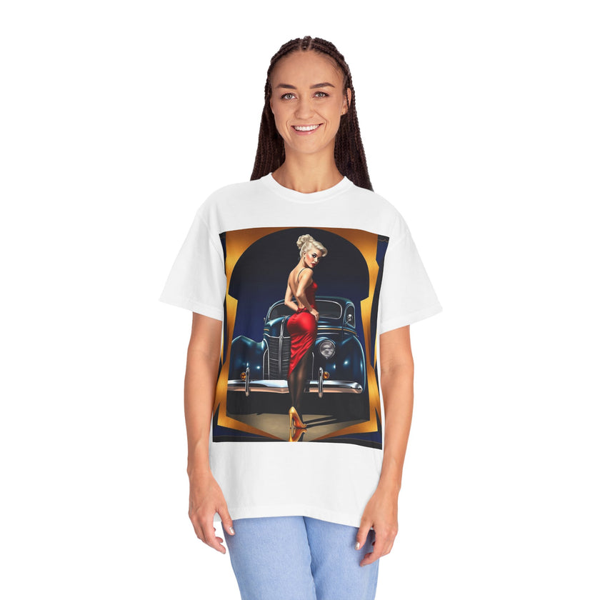 Stylish Glamour T-Shirt for Her, Retro Fashion Tee, Stylish Casual Wear, Gift for Her Trendy T-Shirt for Events