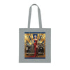 Vintage Glamour Cotton Tote Bag , Artistic Tote Bag