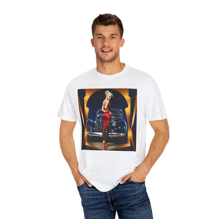 Stylish Glamour T-Shirt, Retro Fashion Tee, Stylish Casual Wear, Gift for Him, Trendy T-Shirt for Events