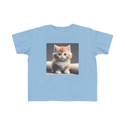 Adorable Kitten Toddler Tee – CuteCat Design for Kids