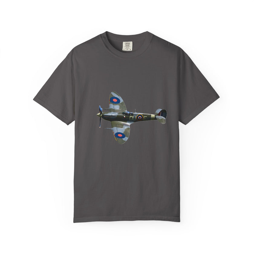 Spitfire T Shirt Aviation Fighter RAF WW2 T-Shirt, Retro Fashion Tee, Stylish Casual Wear, Gift for Him, Trendy T-Shirt for Events