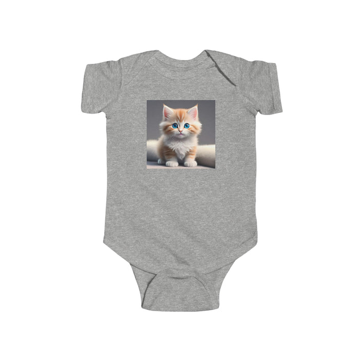 Cute Kitten Infant Bodysuit, Baby Onesie, Newborn Outfit, Baby Shower Gift, Adorable Pet Bodysuit