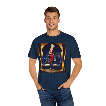 Stylish Glamour T-Shirt, Retro Fashion Tee, Stylish Casual Wear, Gift for Him, Trendy T-Shirt for Events