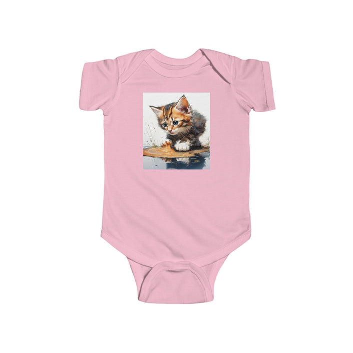 Cute Kitten Infant Bodysuit for Baby Girls and Boys