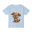 Cute Dog Design Toddler T-Shirt, Perfect for Gifts, Birthdays, Playdates, Animal Lovers, Casual Wear, Kids Clothing