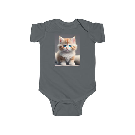Cute Cat Infant Bodysuit - Adorable Jersey Onesie for Baby