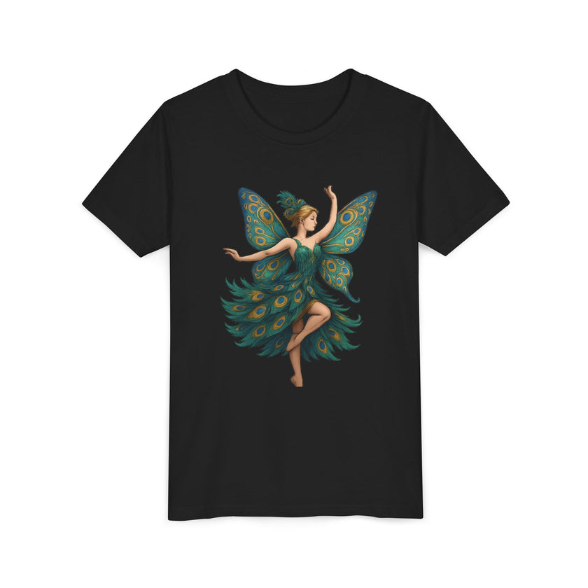 Whimsical Fairy Youth Short Sleeve Tee - Perfect for Imaginative Play and Gifts