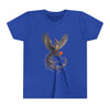 Youth Fantasy Phoenix Tee - Magical Short Sleeve Shirt for Kids