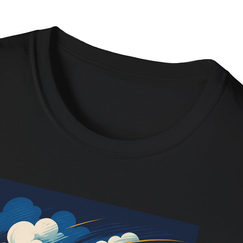 Adventure Compass T-Shirt, Travel Gift, Exploration Tee, Unisex Graphic Shirt, Gift For Him, Outdoor Adventure Apparel