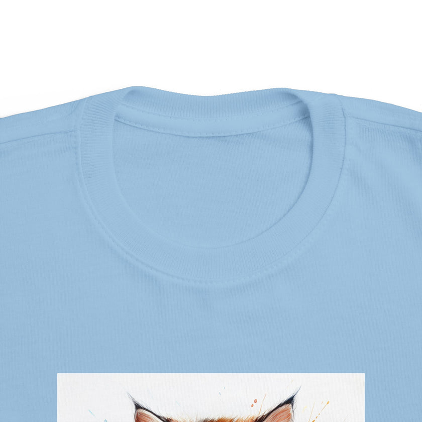 Whimsical Cat Art Toddler Tee Kids' Clothing