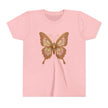 Butterfly Youth Tee, Kids T-Shirt, Summer Style, Birthday Gift, Nature Lover Shirt, Cute Graphic Tee