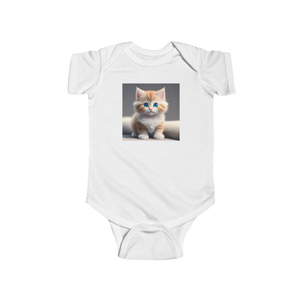 Cute Kitten Infant Bodysuit, Baby Onesie, Newborn Outfit, Baby Shower Gift, Adorable Pet Bodysuit