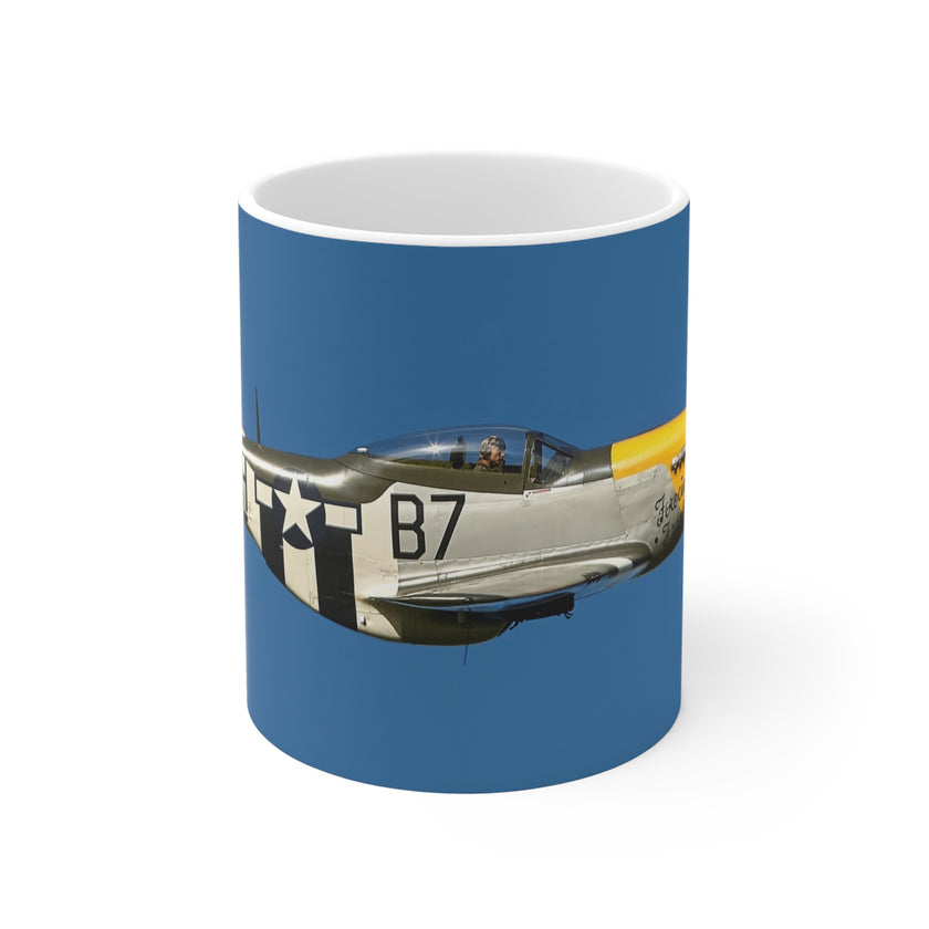 Mug 11oz USAAF Mustang Fighter from WW2