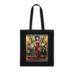Vintage Glamour Cotton Tote Bag , Artistic Tote Bag