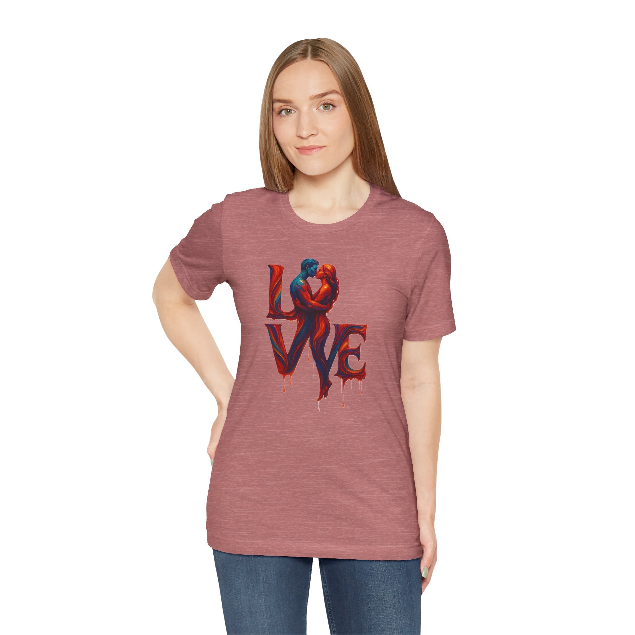 Love-Inspired For Her Jersey Tee, Romantic Gift