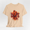 Love Embrace Unisex T-Shirt, Romantic Tee, Gift for Couples, Valentine's Day Apparel, Cute Love Shirt, Sweetheart Gift