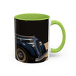 Vintage Glamour Coffee Mug, Vibrant Accent Coffee Mug