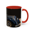 Vintage Glamour Coffee Mug, Vibrant Accent Coffee Mug