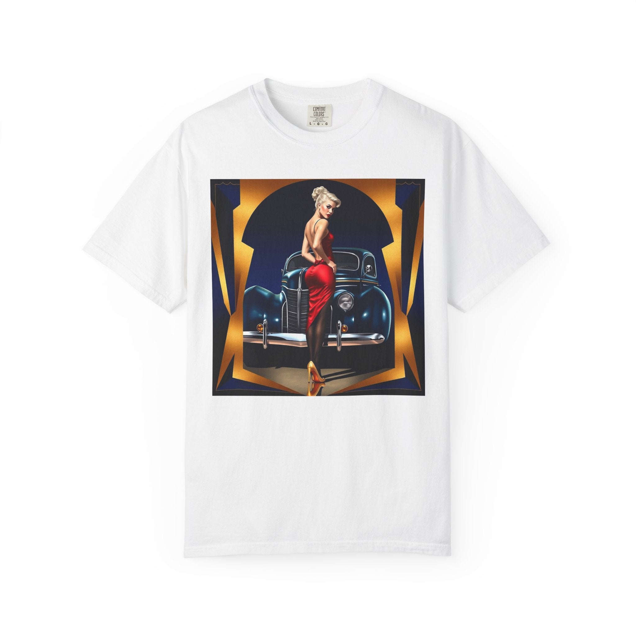 Stylish Glamour T-Shirt, Retro Fashion Tee, Stylish Casual Wear, Gift for Him, Trendy T-Shirt for Events