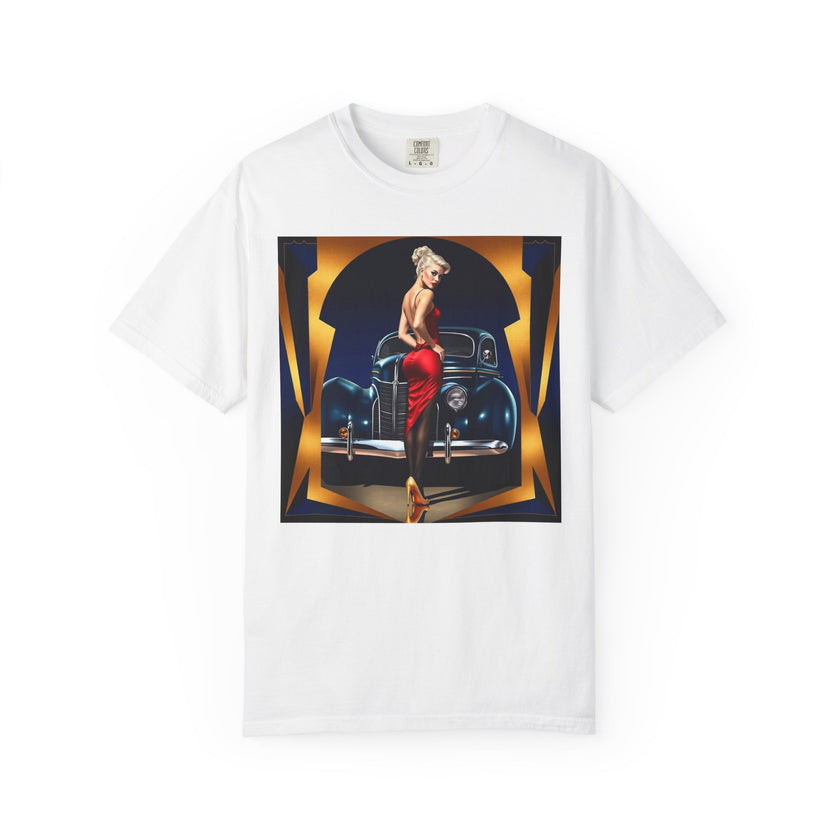 Stylish Glamour T-Shirt, Retro Fashion Tee, Stylish Casual Wear, Gift for Him, Trendy T-Shirt for Events