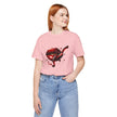 Red Lip Design Unisex Jersey Tee | Casual Wear, Trendy Shirt, Gift for Her, Summer Style, Statement Top