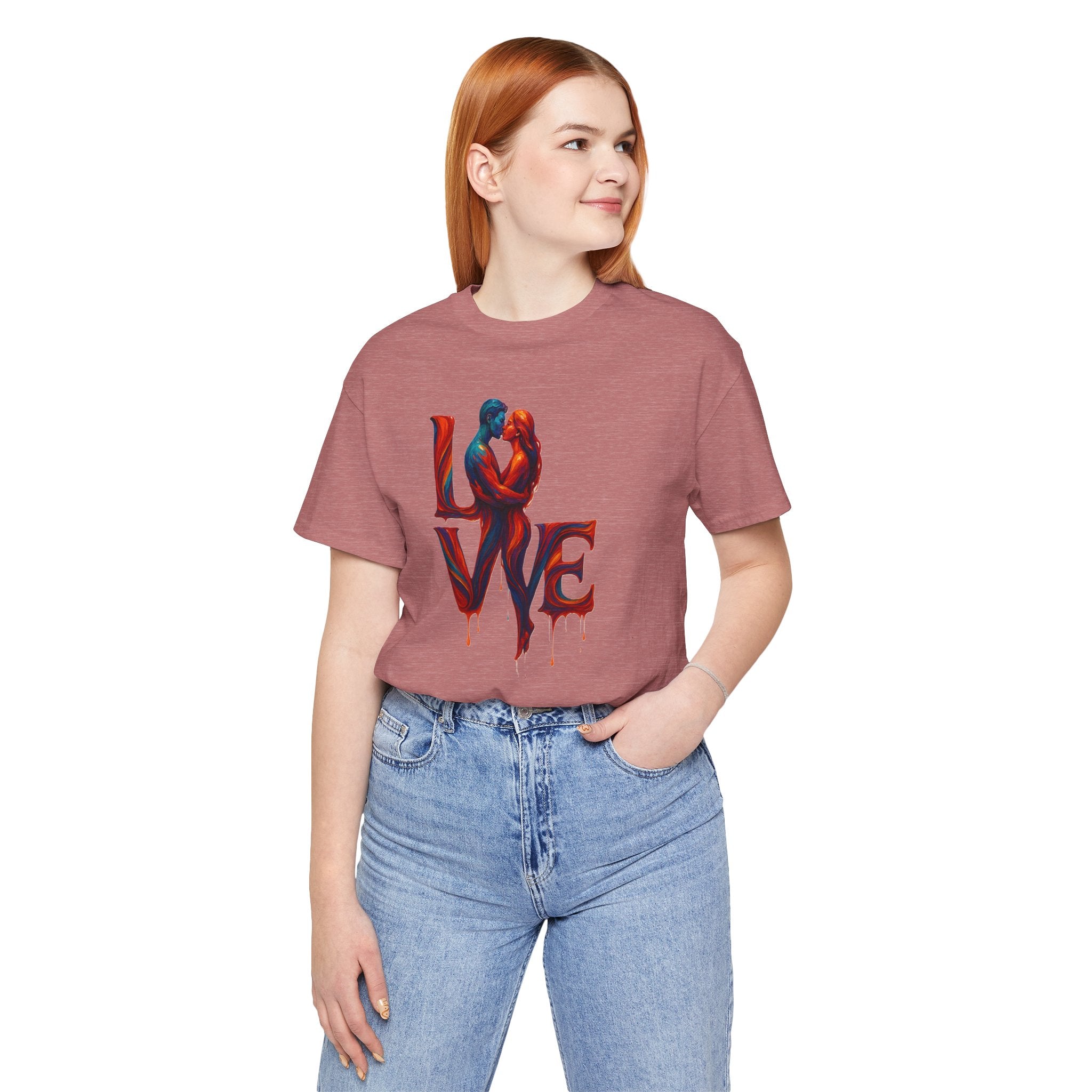 Love-Inspired For Her Jersey Tee, Romantic Gift