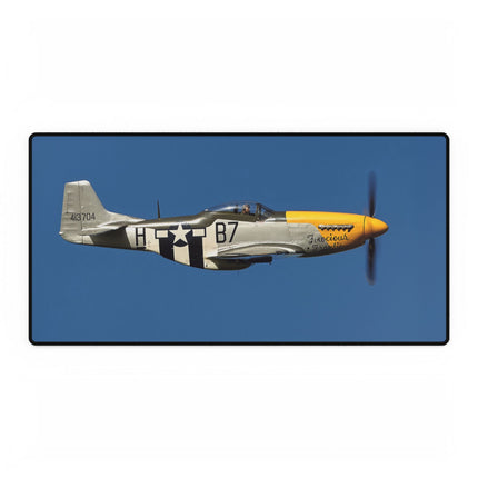 Vintage Airplane Desk Mat - Perfect for Aviation Enthusiasts