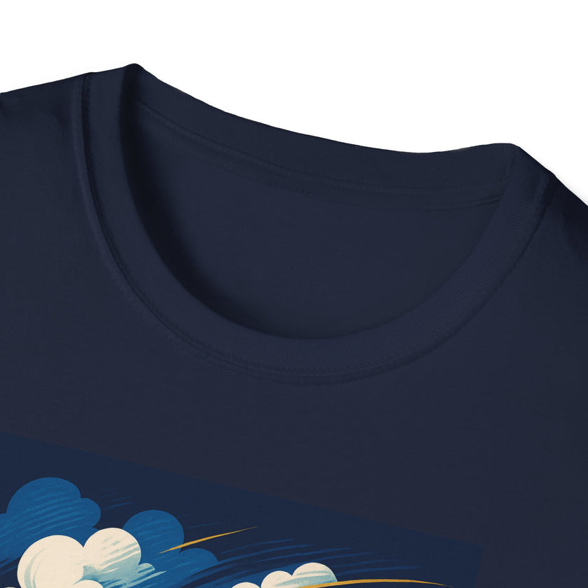 Adventure Compass T-Shirt, Travel Gift, Exploration Tee, Unisex Graphic Shirt, Gift For Him, Outdoor Adventure Apparel