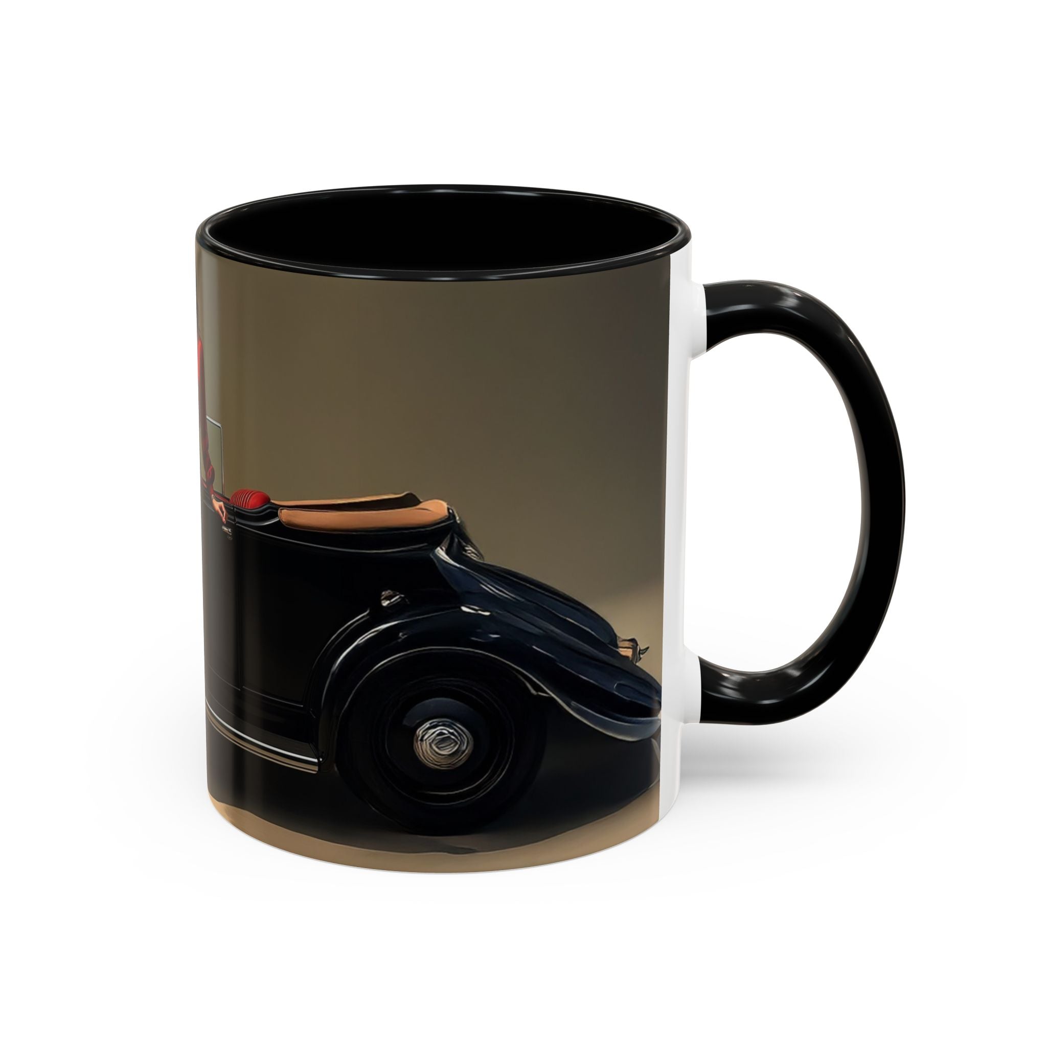 Stylish Accent Coffee Mug, perfect for sipping coffee at home or the office.