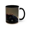 Stylish Accent Coffee Mug, perfect for sipping coffee at home or the office.